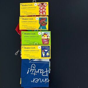 Seasonal Garden Flag Set